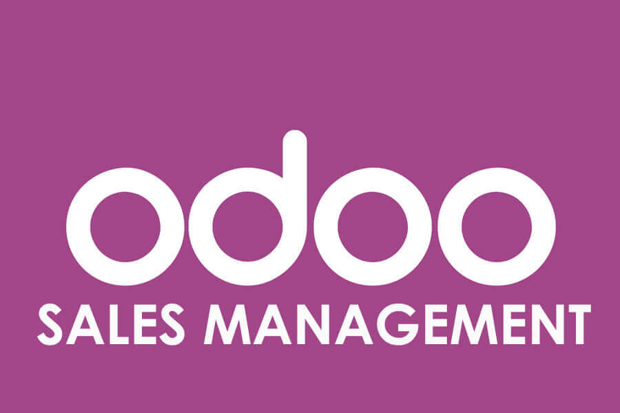 odoo sales management purple banner